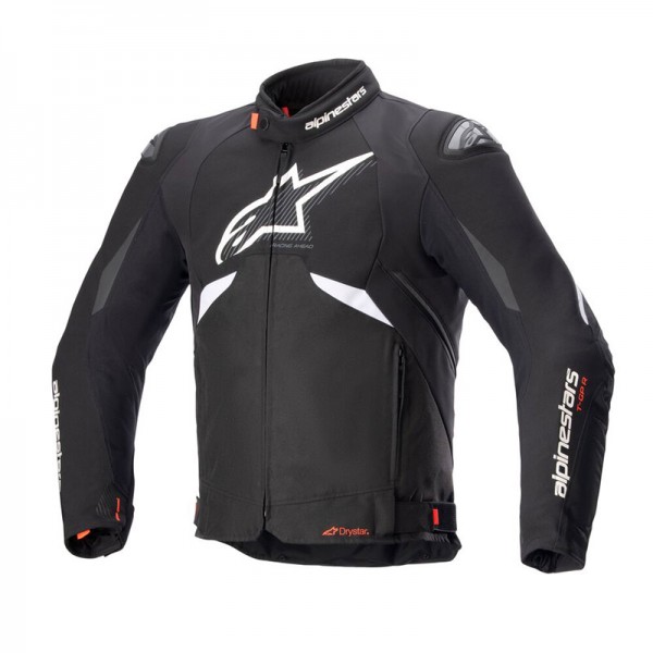 ALPINESTARS T-GP R V3 DRYSTAR BLACK & WHITE JACKET