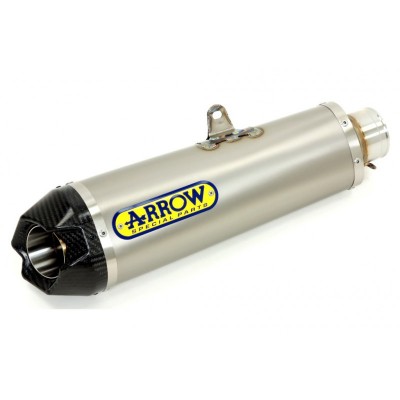 ARROW TITANIUM WORKS CARBON END CAP EXHAUST FOR DUCATI MULTISTRADA 1200 2012 / 1200 S 2012 PART #71769PK