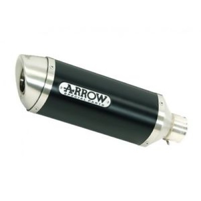 ARROW ALUMINIUM DARK THUNDER STEEL END CAP EXHAUST FOR HONDA CB1000R 2009-14 PART #71732AON