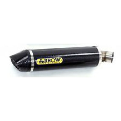 ARROW CARBON FIBRE INDY-RACE CARBON CAP EXHAUST FOR HONDA CBR 600RR 2013-14 PART #71807MK