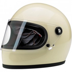 Biltwell Gringo S Gloss Vintage White Helmet