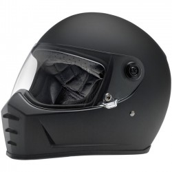 Biltwell Lane Splitter Flat black Helmet