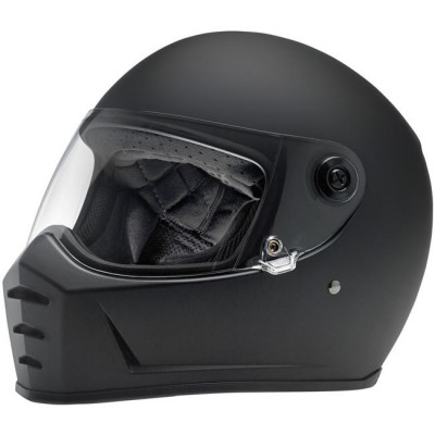 BILTWELL LANE SPLITTER FLAT BLACK HELMET