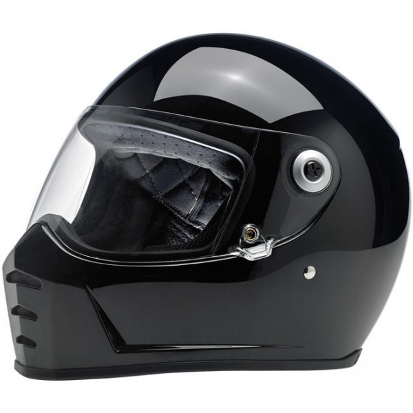 BILTWELL LANE SPLITTER GLOSS BLACK HELMET