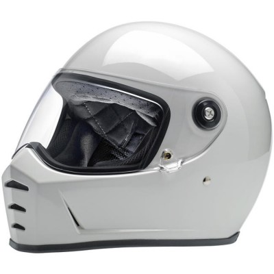 BILTWELL LANE SPLITTER GLOSS WHITE HELMET