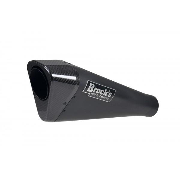 Brocks Performance Penta-Carbon15 Muffler Black Full Exhaust System For Suzuki Hayabusa 2021 Part # 366281