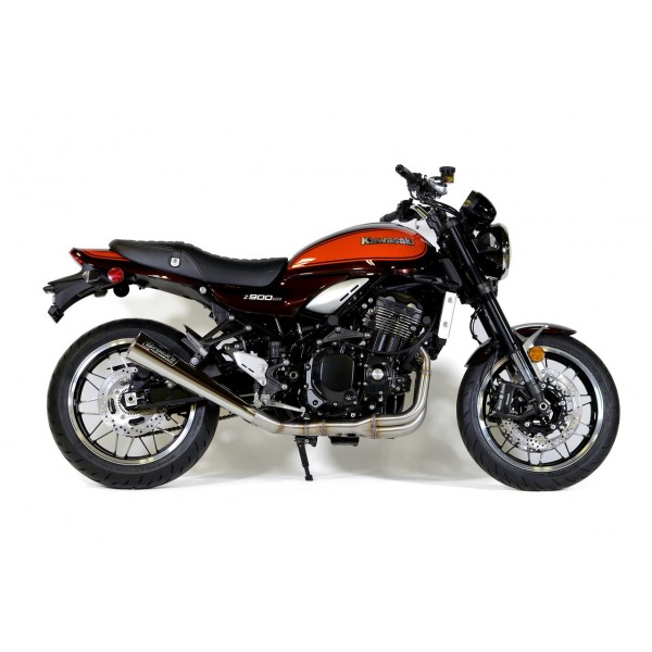 Brocks Streetmeg Full Exhaust System 20" Muffler For Kawasaki Z900RS 2018-2020 Part # 398724