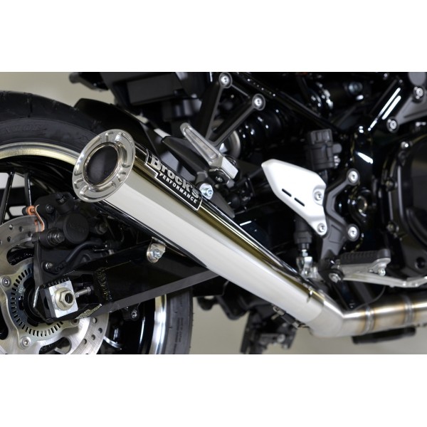Brocks Streetmeg Full Exhaust System 20" Muffler For Kawasaki Z900RS 2018-2020 Part # 398724