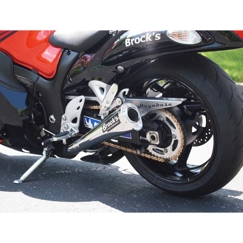 Brocks Dual Alien Head Slip-on System For Suzuki Hayabusa