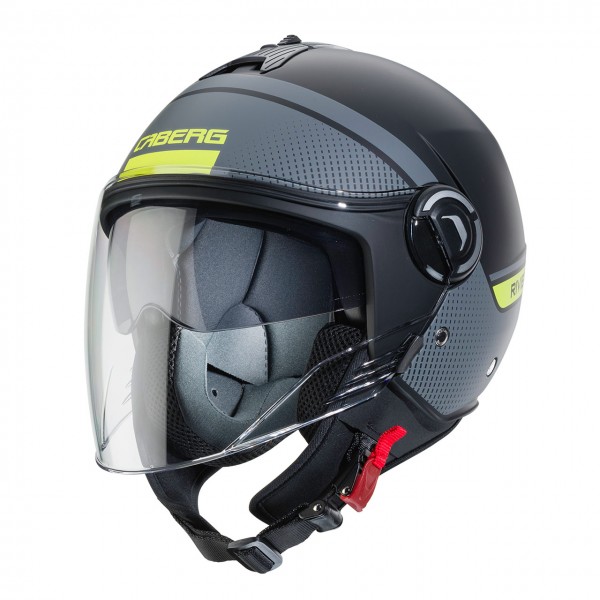 Caberg Riviera V4 Elite G1 Matt Black Anthracite Yellow Fluo Helmet