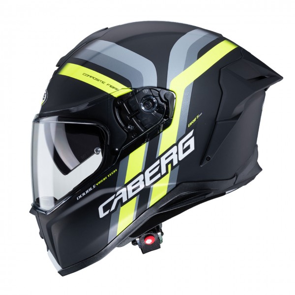 Caberg Drift Evo Matt Black Yellow Fluo Anathracite Helmet