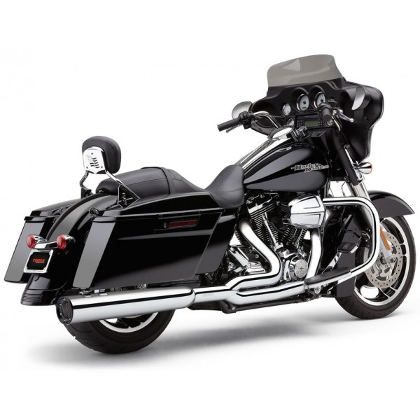 Cobra PowrFlo RPT 2-into-1 Exhaust For Harley Davidson Touring Street Glide FLHX 2010 / Harley Davidson Touring Street Glide Special FLHXS 2014 Part #6450