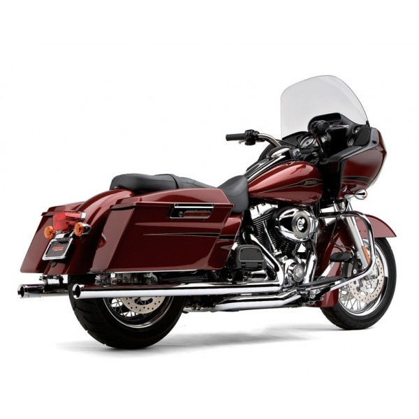 Cobra Speedster Duals Exhaust For Harley Davidson Touring Street Glide FLHX 2010 / Touring Street Glide Special FLHXS 2014 Part #6973
