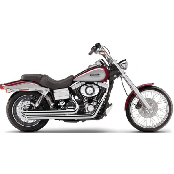 Cobra Speedster Slashdown Exhaust For Harley Davidson Dyna 2014-2017 Part #6858