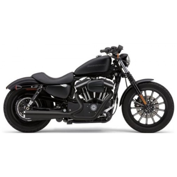Cobra PowerPro HP 2-into-1 Black Exhaust For Harley Davidson Sportster 2010 Part #6441B