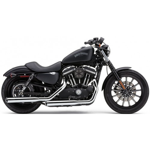Cobra 3-inch Slip-On Mufflers Exhaust For Harley Davidson Sportster 2014 Part #6031