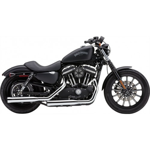Cobra 3-inch Slip-on RPT Mufflers Exhaust For Harley Davidson Sportster 2014 Part #6081