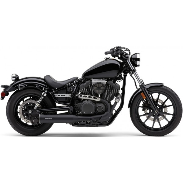 Cobra Slip-On Mufflers Exhaust For Yamaha Bolt R-Spec 2014 Part #2527B