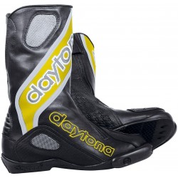 Daytona Evo Sports Black Yellow Boots