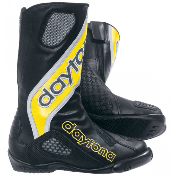 Daytona Evo Sports GTX Black Yellow Gore-tex Boots