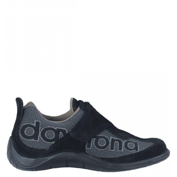 Daytona Moto Fun Black Gunmetal Boots