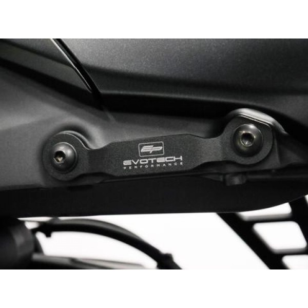 Evotech EP Footrest Blanking Plate For Kawasaki Ninja ZX-6R 2019 Part # PRN008394-05