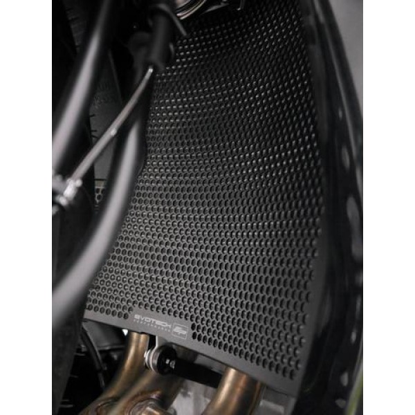 Evotech EP Radiator Guard For Kawasaki Ninja ZX-6R 2019 Part # PRN008384-04