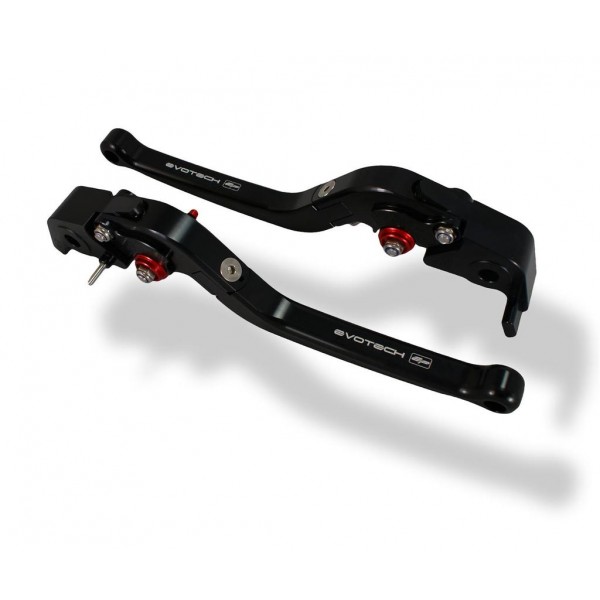 Evotech EP Folding Clutch And Brake Lever Set For Aprilia Tuono V4 1100 Factory 2015-2016 Part # PRN002868-002870-01