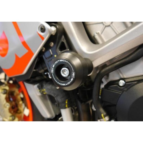 Evotech EP Crash Protectors Bobbins For Aprilia Tuono V4 1100 RR 2015-2019 Part # PRN012448-02