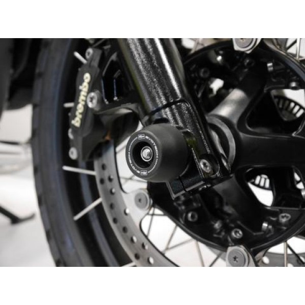 Evotech EP Front Spindle Bobbins For BMW R nineT Scrambler 2017+ Part # PRN014598-01