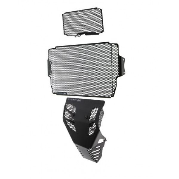 Evotech EP Rad + Oil Guard + Engine Guard Set For Ducati Multistrada 1260 2018-2019 Part # PRN012480-012481-013979-01