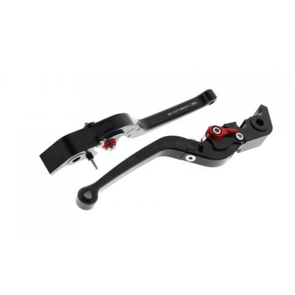 Evotech EP Folding Clutch And Brake Lever Set For Ducati Panigale V4 S 2018-2019 Part # PRN002406-002408-01