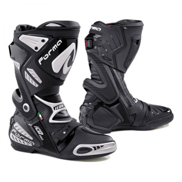 Forma Ice Pro Flow Black Racing Boots