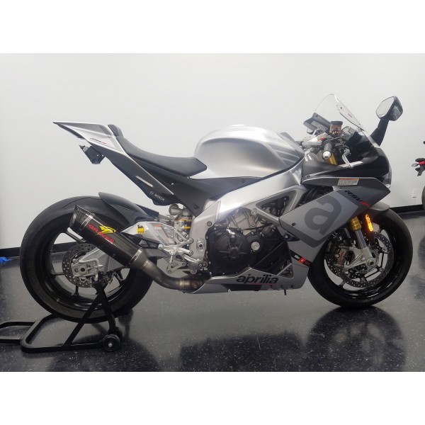 Graves Motorsports Cat Eliminator Exhaust For Aprilia RSV4 Part # EXA-16RSV4-CETC