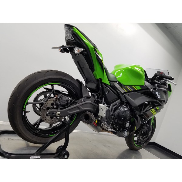 Graves Motorsports Full Exhaust System For Kawasaki Ninja 650 Part # EXK-18Z650-FSC