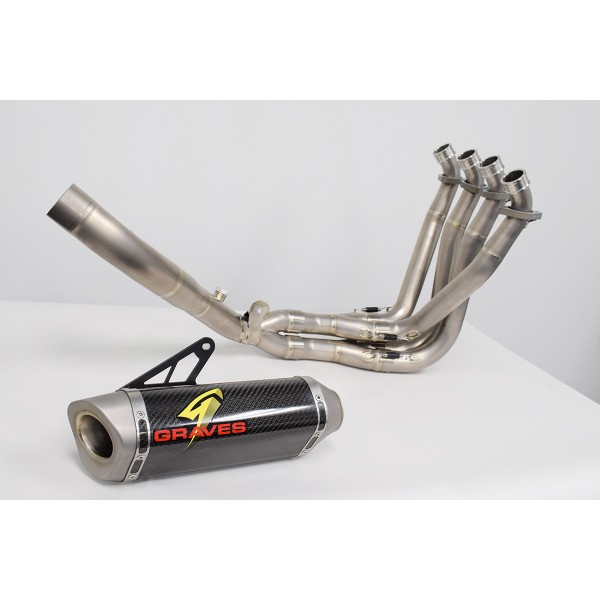 Graves Motorsports Titanium Full System For Suzuki GSX-R1000 Part # EXS-17G1-FTC