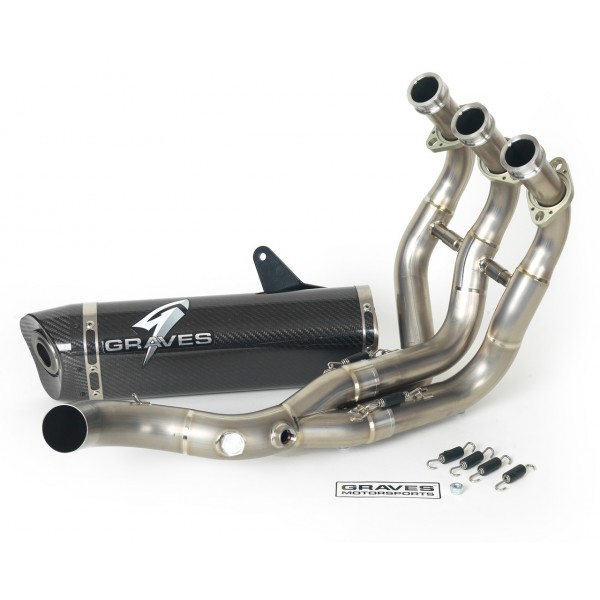 Graves Motorsports Full Ti Exhaust System For Yamaha MT-09 Part # EXY-14FZ09-FTC