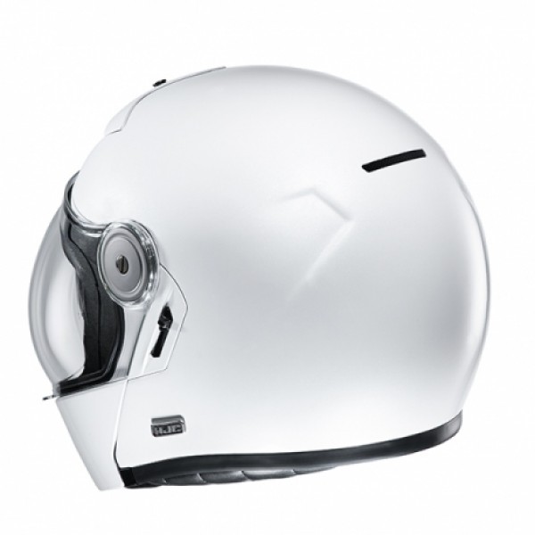 HJC V90 Solid White Helmet