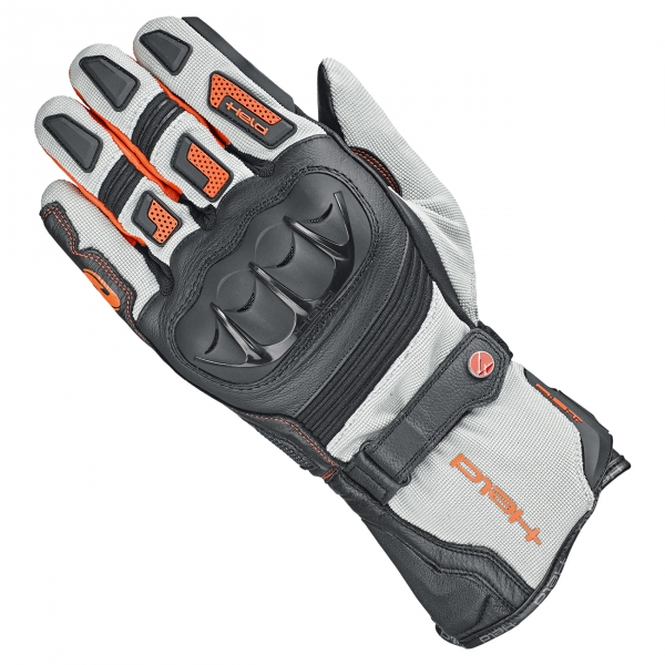 Held Sambia 2in1 Grey Orange Gloves