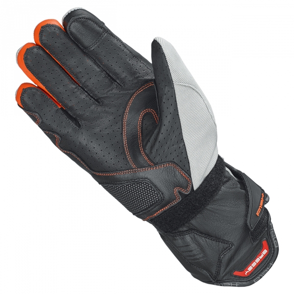 Held Sambia 2in1 Grey Orange Gloves