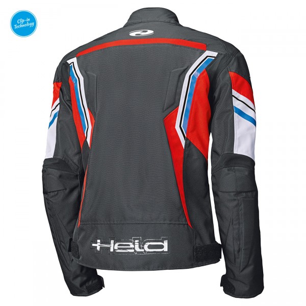 Held Baxley Top Black Red Blue Textile Jacket