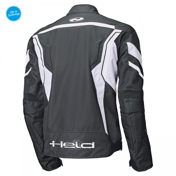 Held Baxley Top Black White Textile Jacket