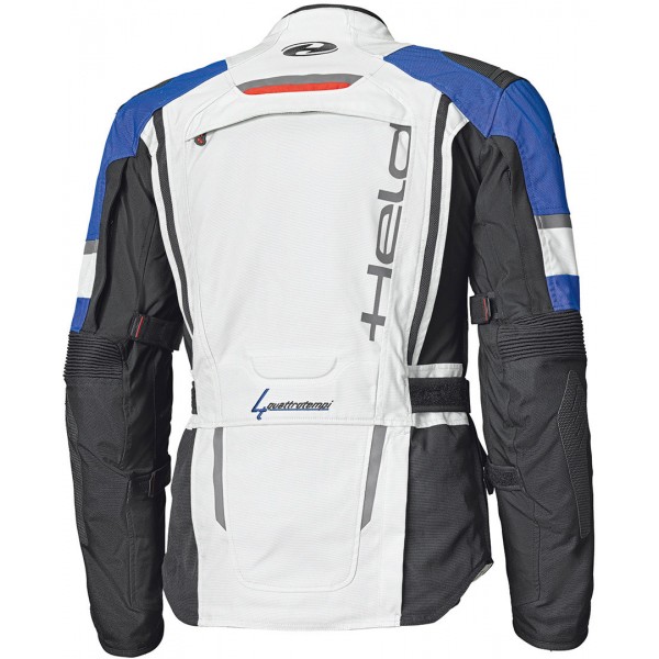 Held Carese Evo Grey Blue Textile Jacket