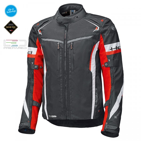 Held Imola ST Black White Red Textile Jacket