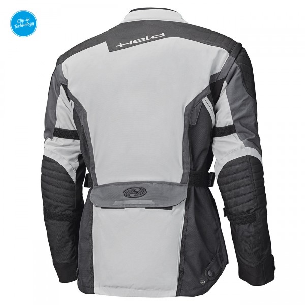 Held Mojave Top Grey Black Textile Jacket Held Mojave Top Grey Black Textile Jacket