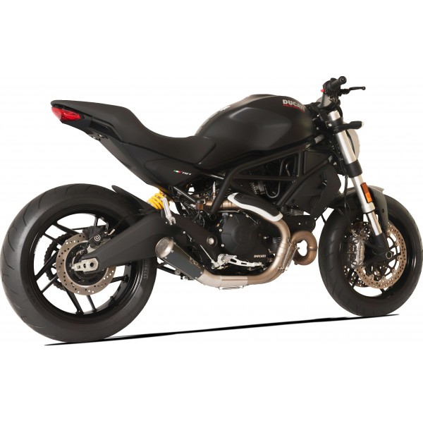 HP Corse GP07 Black For Ducati Monster 797 Part # XDUGPM797BR-AB