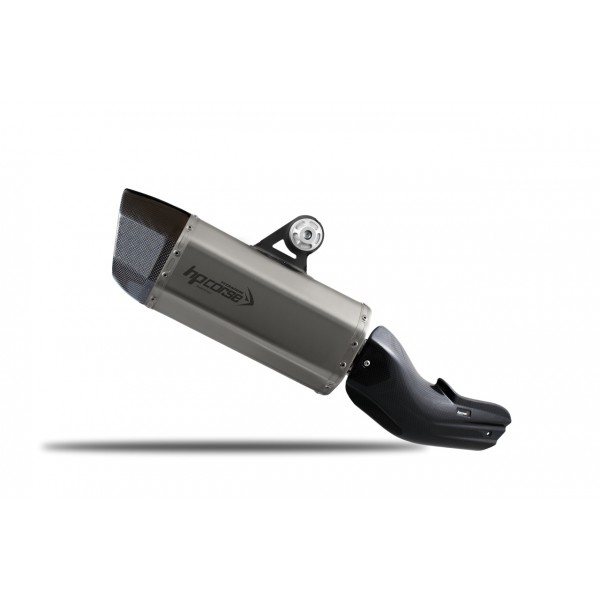 HP Corse SP-3 Carbon Short Titanium For BMW R 1250 GS Part # BMWSP3S1025T-AB