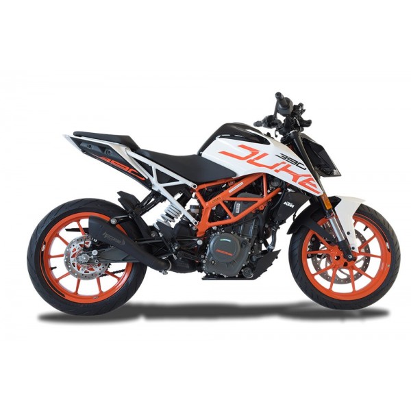 HP Corse Hydroform Black For KTM Duke 390 Part # XKTHY1039BLACK-AB