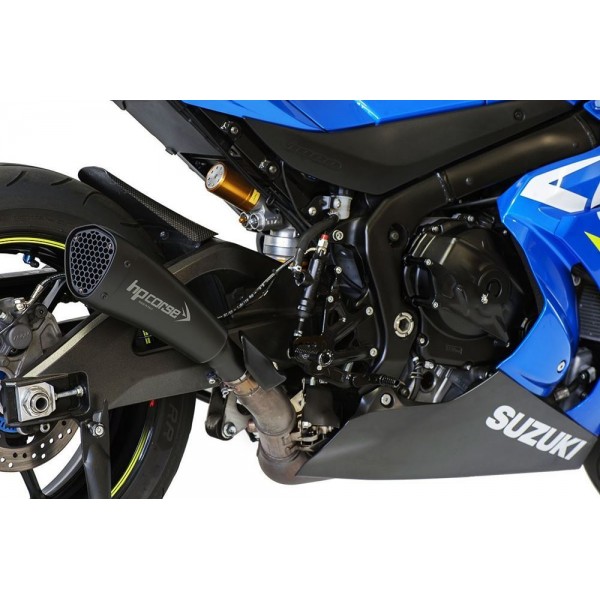 HP Corse Hydroform Short R Black For Suzuki GSX-R1000 2017-2020 Part # XSUHY20PR1017C-AB