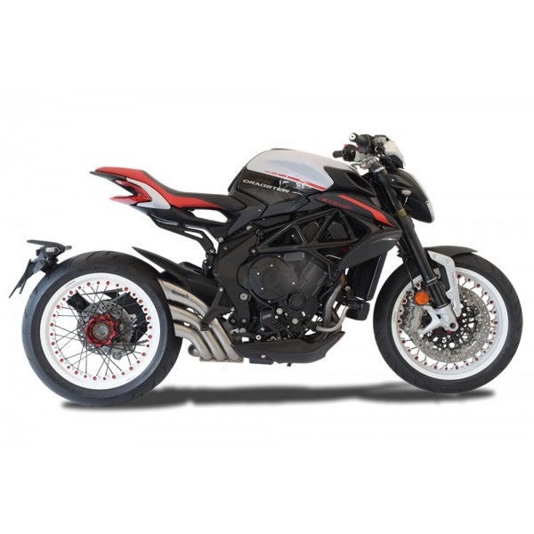 HP Corse Hydrotre Satin Cover Inox For MV Agusta Dragster 800 RR 2018-2019 Part # XMV3HY1006SCP-N-A